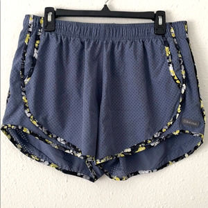 Calvin Klein Athletic Shorts Gray Draw String